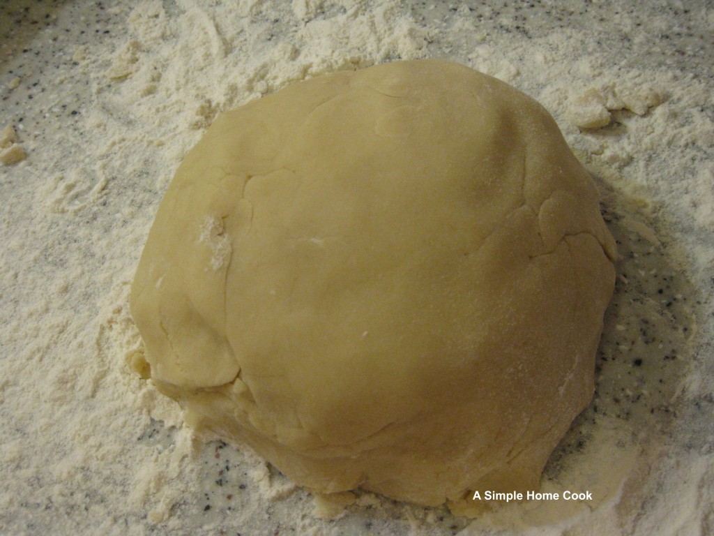 lemon crackers dough ball