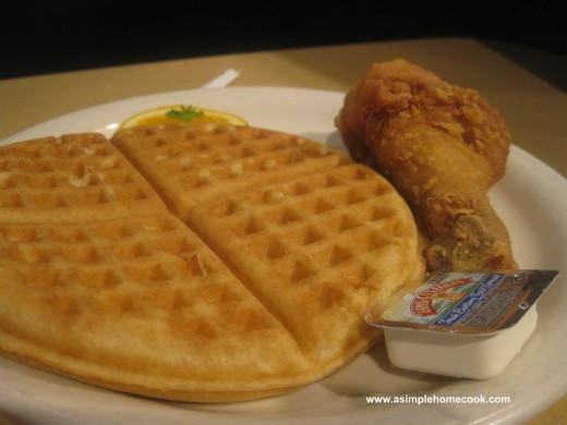 chicken and waffles kid