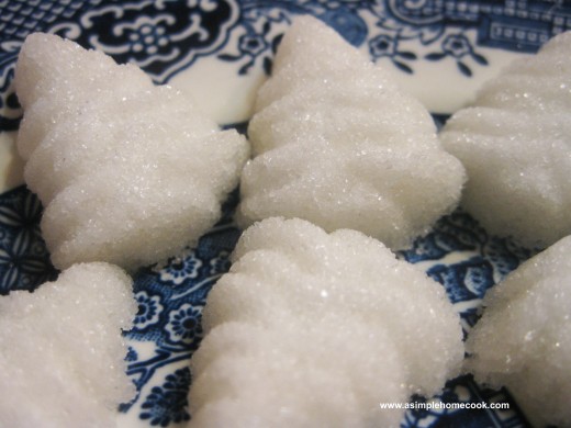 Homemade Sugar Cubes