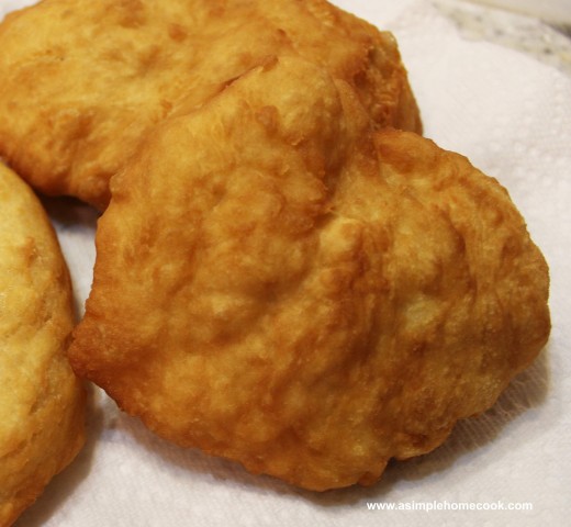 Indian fry bread plain