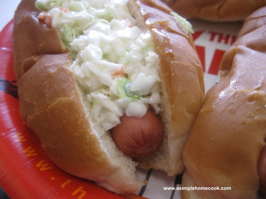 varsity slaw dog