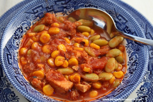 Brunswick stew  bowl