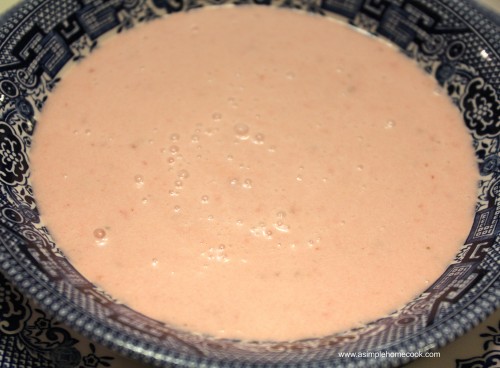 strawberry soup