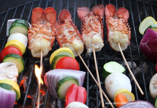 Lobster skewers deals