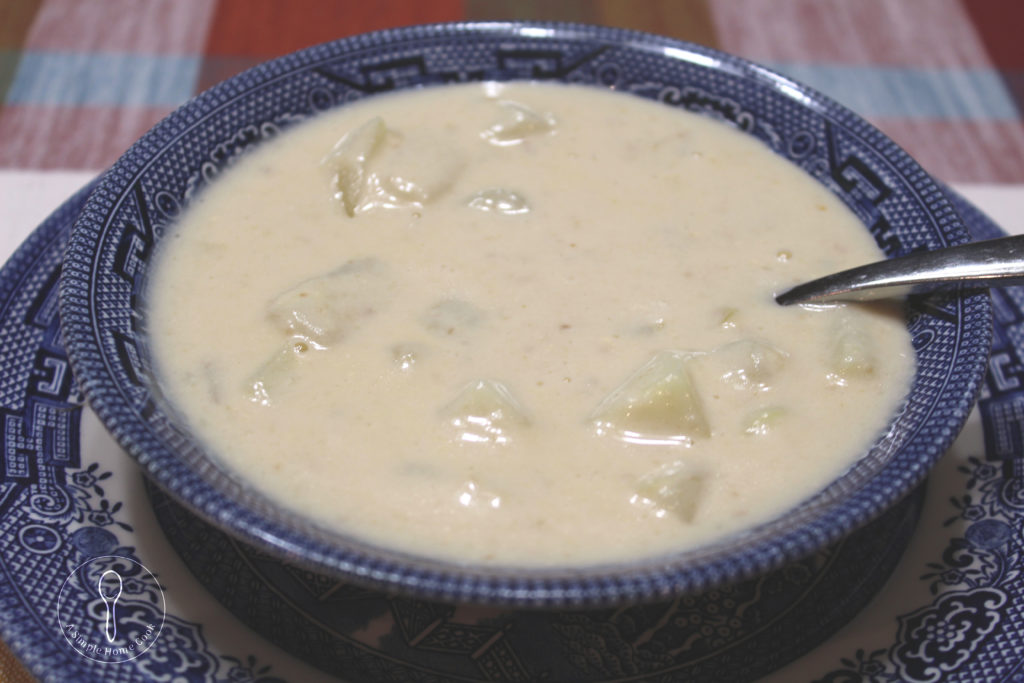 cheesy cream of potato soup
