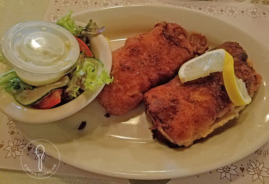 fried fish on plate