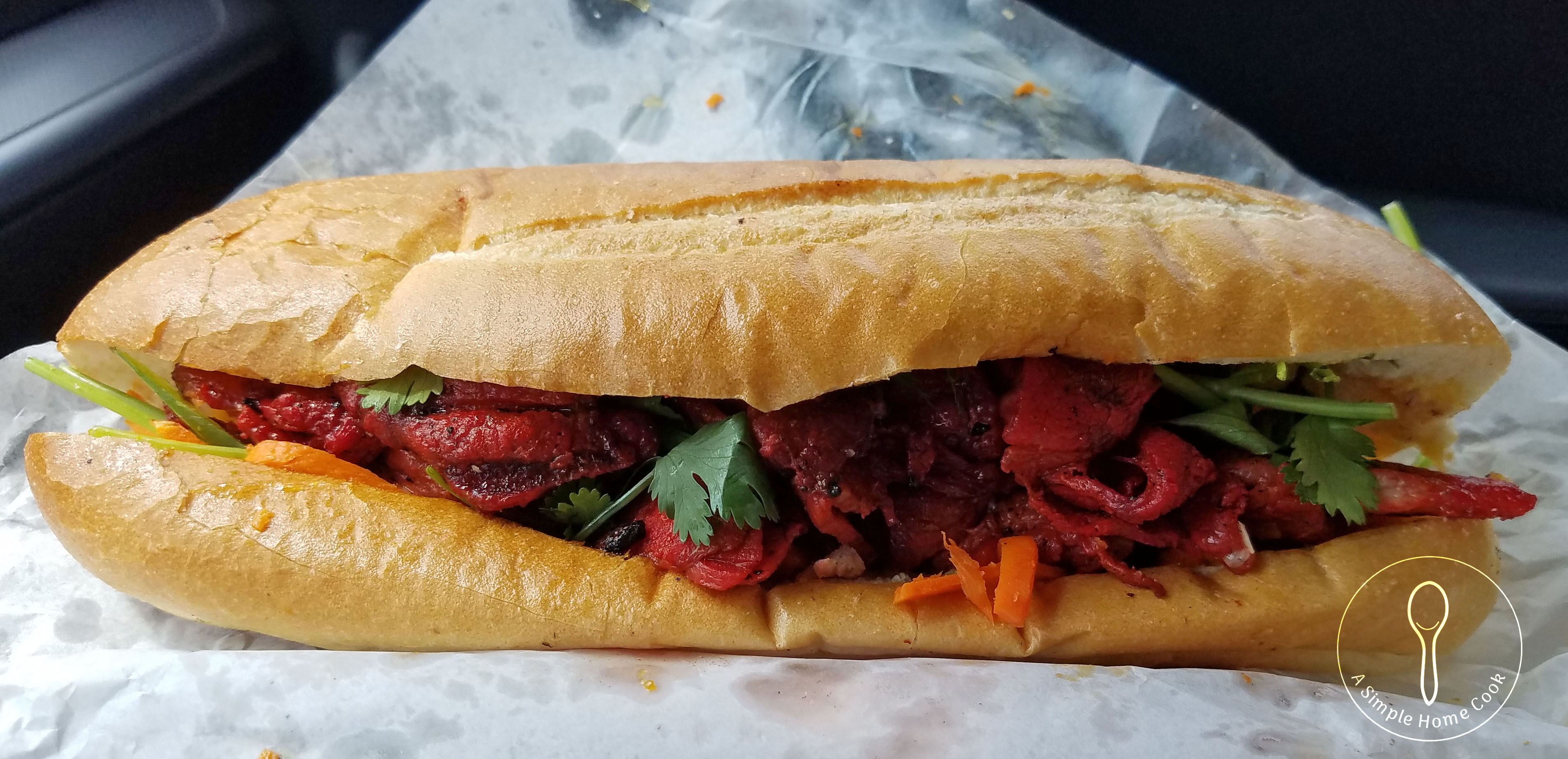 Quo Huong Banh Mi grilled pork